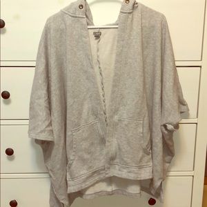 Aerie Hooded Sweatshirt Poncho